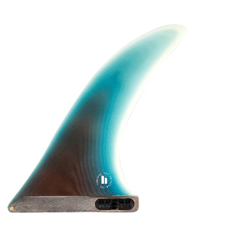 surfboard fins for easy rail-to-rail transitions-FCS II PG Thomas 9.75" Longboard Fin - Bloom