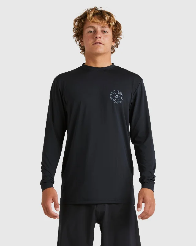 surf clothing with zip-off sleeves for versatility-Mens Big Wave Daz Rash Vest