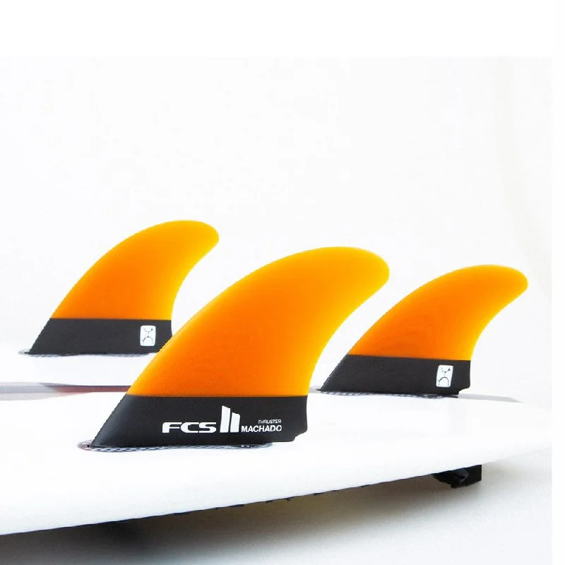 surfboard fins for big wave surf-FCS II Machado PG Medium Tri Fins