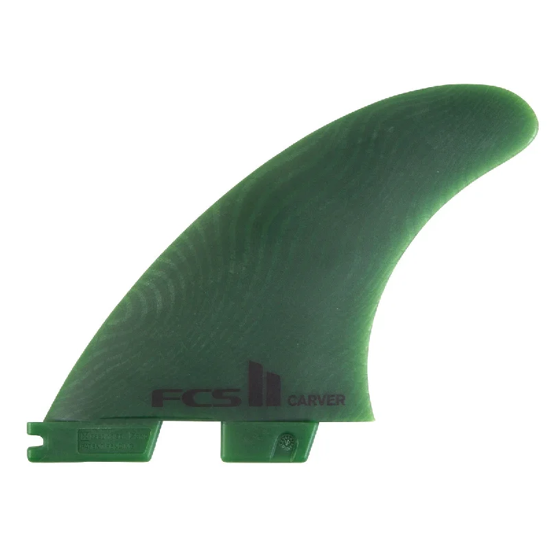 surfboard fins for more precise maneuvers-FCS II Carver Neo Eco Glass Tri Fins