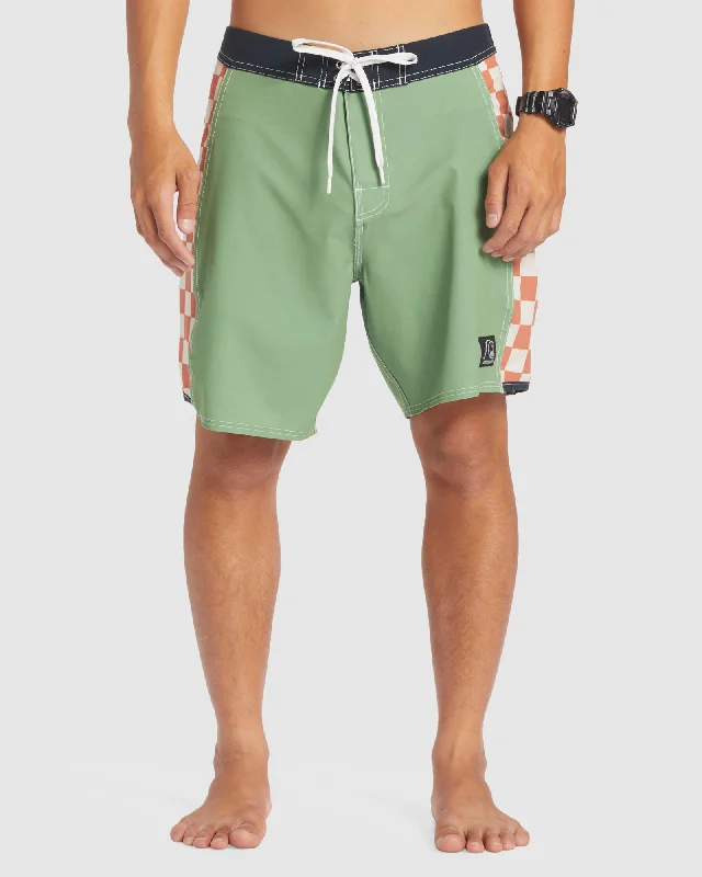 surf clothing with quick drying stretch fabric-Mens Original Arch 18" Boardshorts