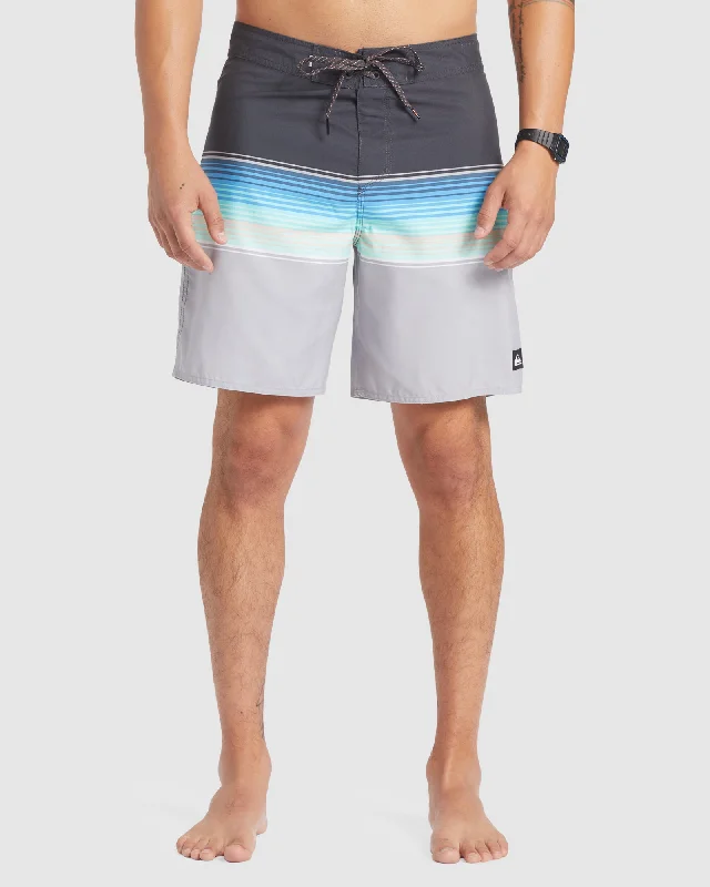 surf clothing with flexible cuffs and ankles-Mens Everyday Swell Vision 18" Boardshorts