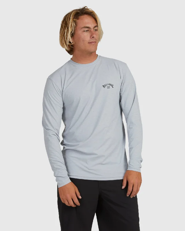 surf clothing for protection against wind chill-Mens Shoreline Loose Fit Rash Vest