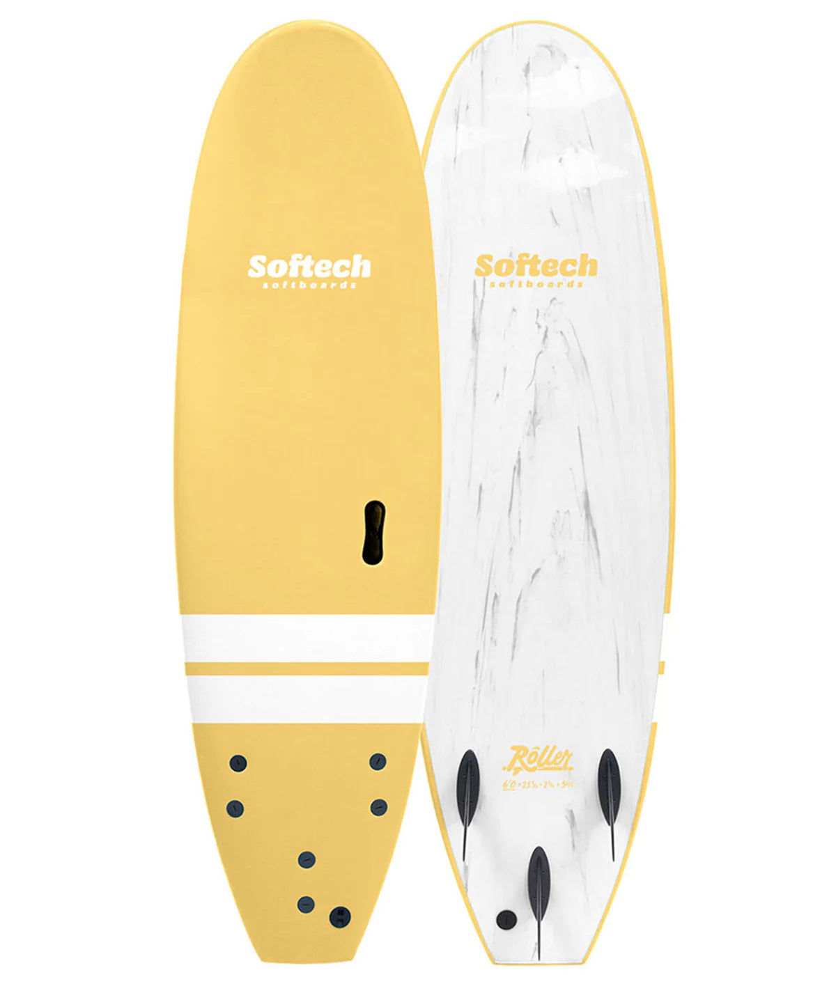 surfboard tail guards for added impact resistance-Roller 7'6" - Butter