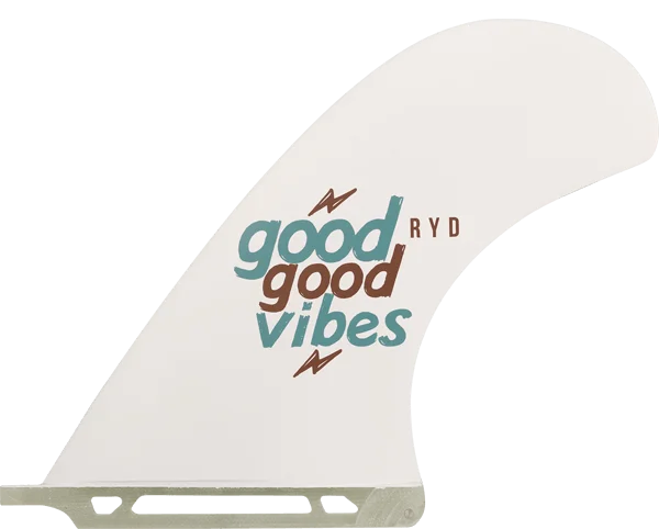 surfboard fins for quicker direction changes-Good Good Vibes 9.0 Pivot Longboard Fin (OLD)