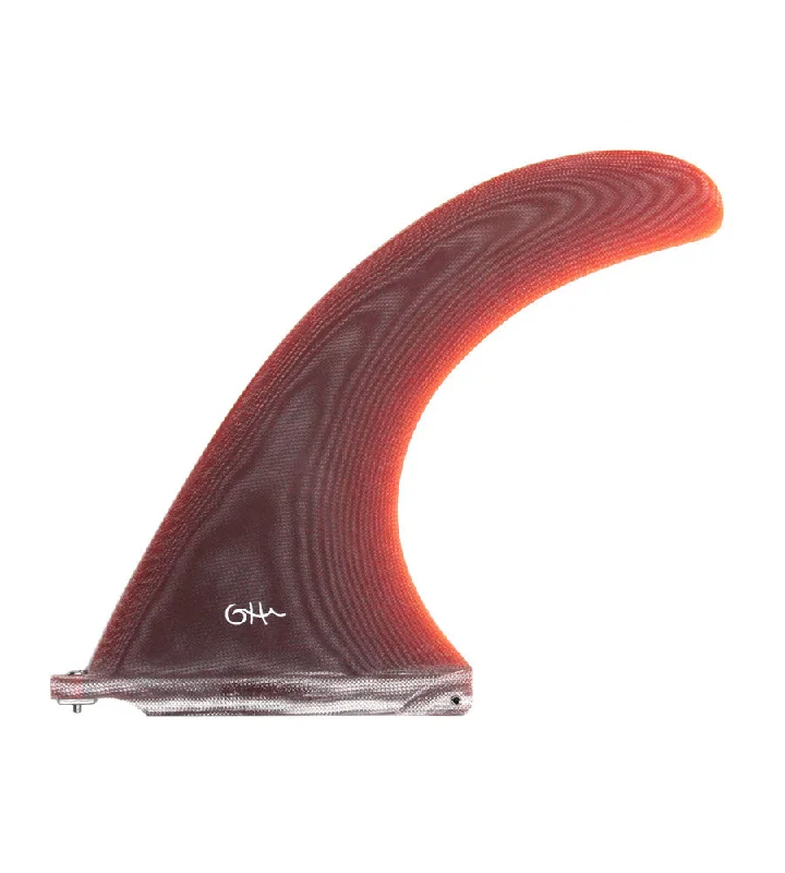 surfboard fins for big wave surf-Gato Heroi E Fin (Burnt Orange)