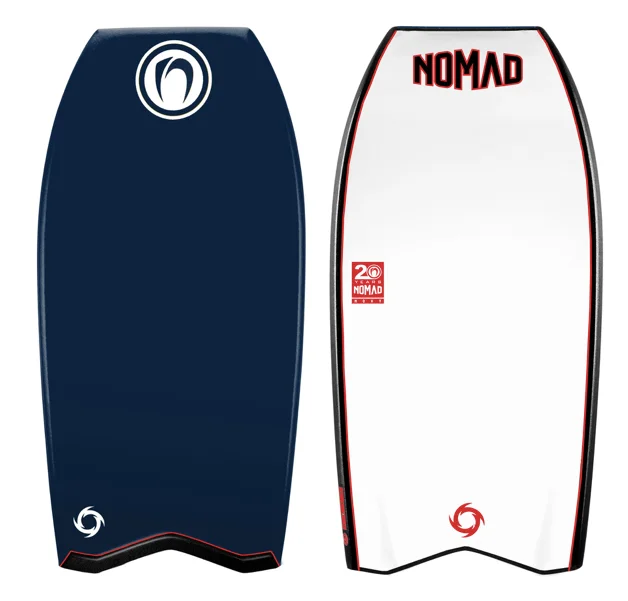 longboard surfboards with vintage detailing for style-NOMAD Novy PP V-TAIL