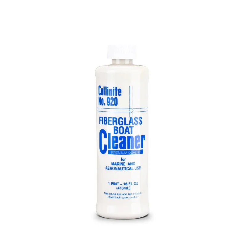 surf clothing for casual beach hangs-Collinite Fibreglass Boat Cleaner 920 473mL