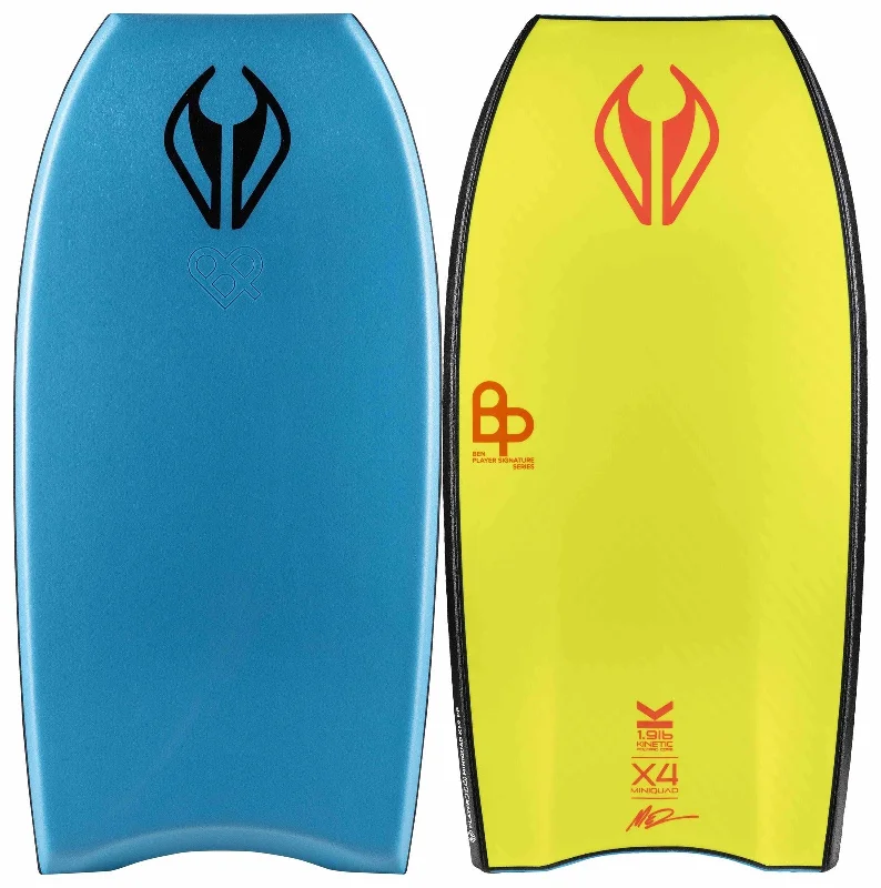 longboard surfboards for relaxed beach cruising-NMD Player Mini Quad - Aqua/Fluro Yellow - Multi Size CLICK HERE