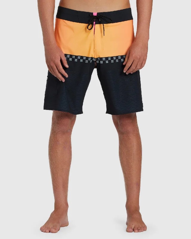 surf clothing with flatlock stitching for comfort-Mens Fifty50 Airlite Boardshorts