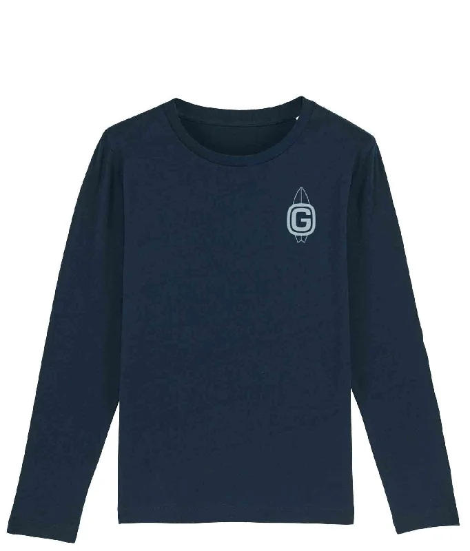 surf clothing for paddleboarding and kayaking-Kids G-Surf Classic Long Sleeve T-Shirt