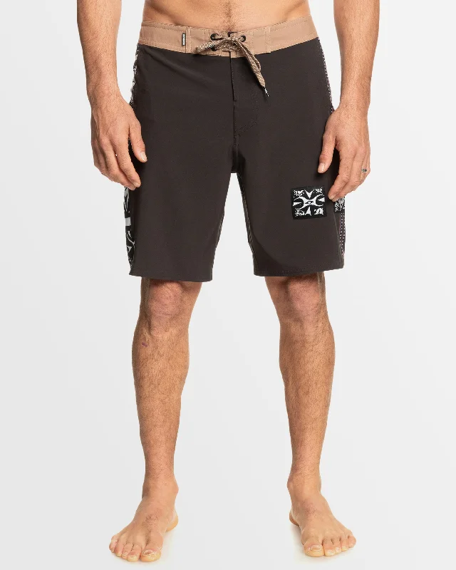 surf clothing for casual beach hangs-Mens Surfsilk Arch 18" Boardshorts