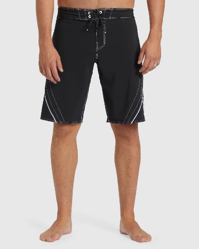 surf clothing with quick-release zippers-Mens Fluid 2K Pro 21" Boardshorts