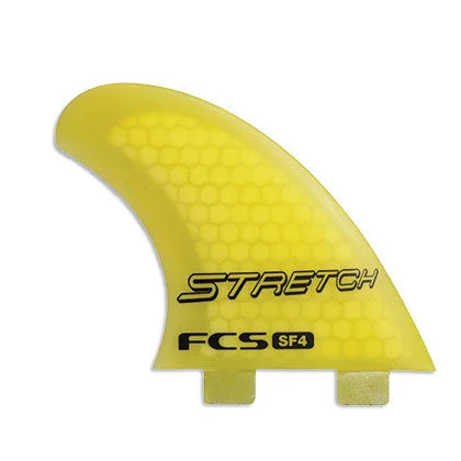 surfboard fins for high-speed control-FCS Stretch PC Quad Fin Set