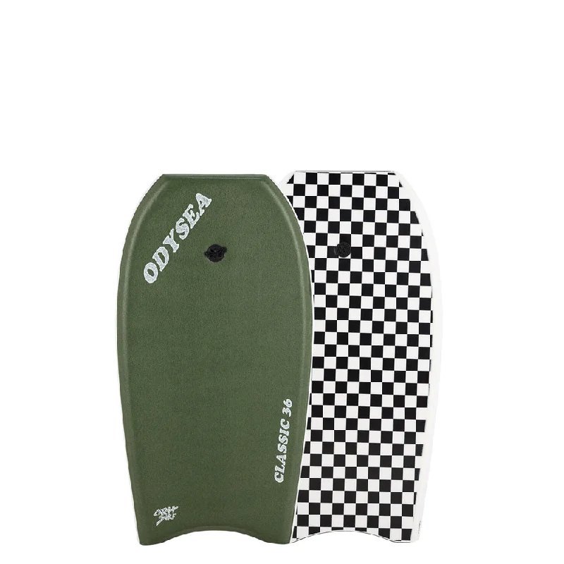 surfboard bags with ventilated compartments for freshness-Odysea - 36" Classic Bodyboard - Military Green