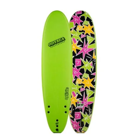 surfboard towel for drying off after surfing-7'0" Catch Surf Odysea x Kalani Robb - Lime Green