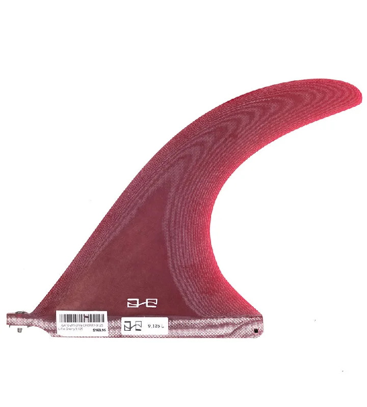 surfboard fins for improved paddling efficiency-L-Fin Cherry 9.125