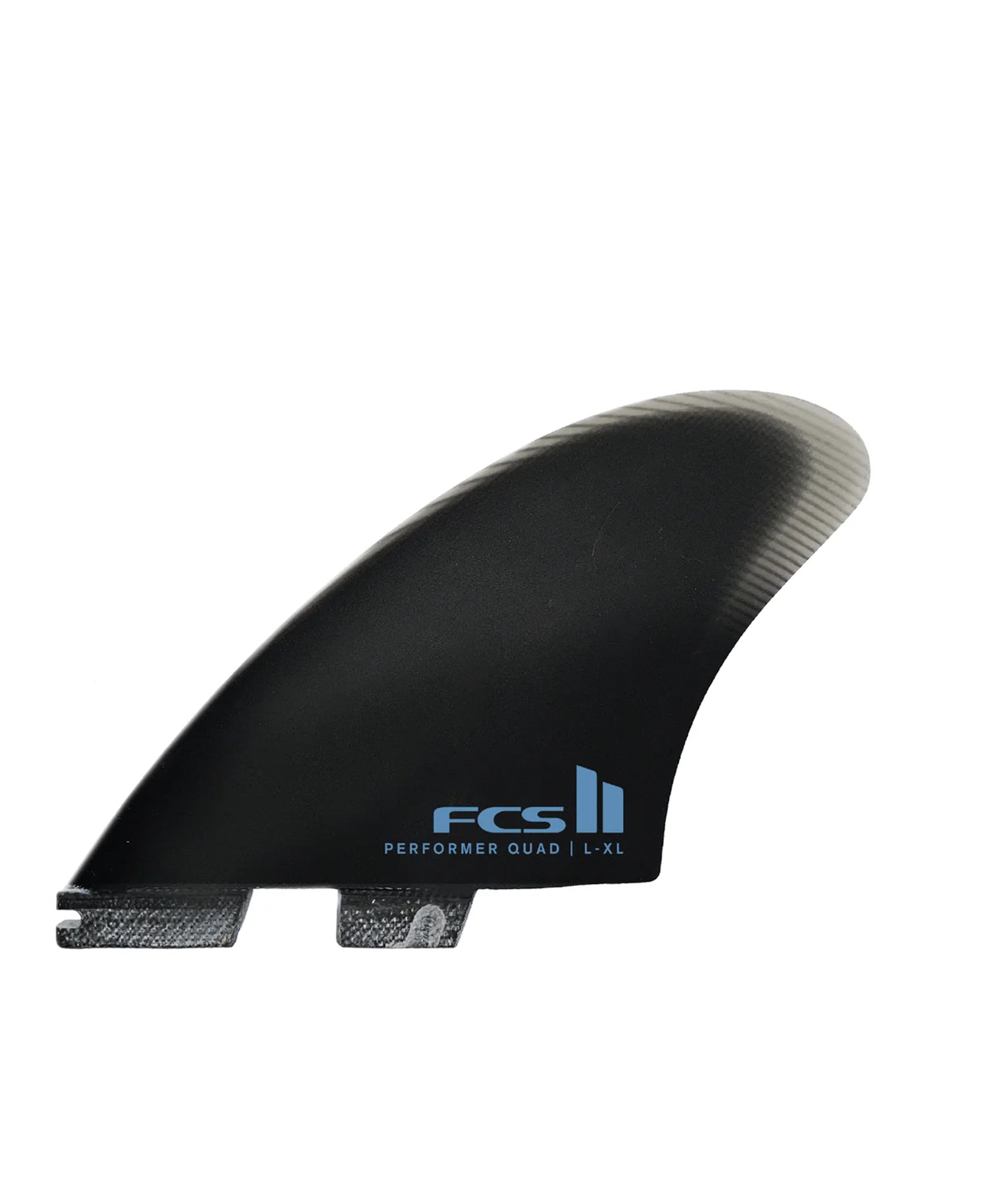 surfboard fins for easy rail-to-rail transitions-FCS II PERFORMER QUAD SPLIT KEEL FIN SET