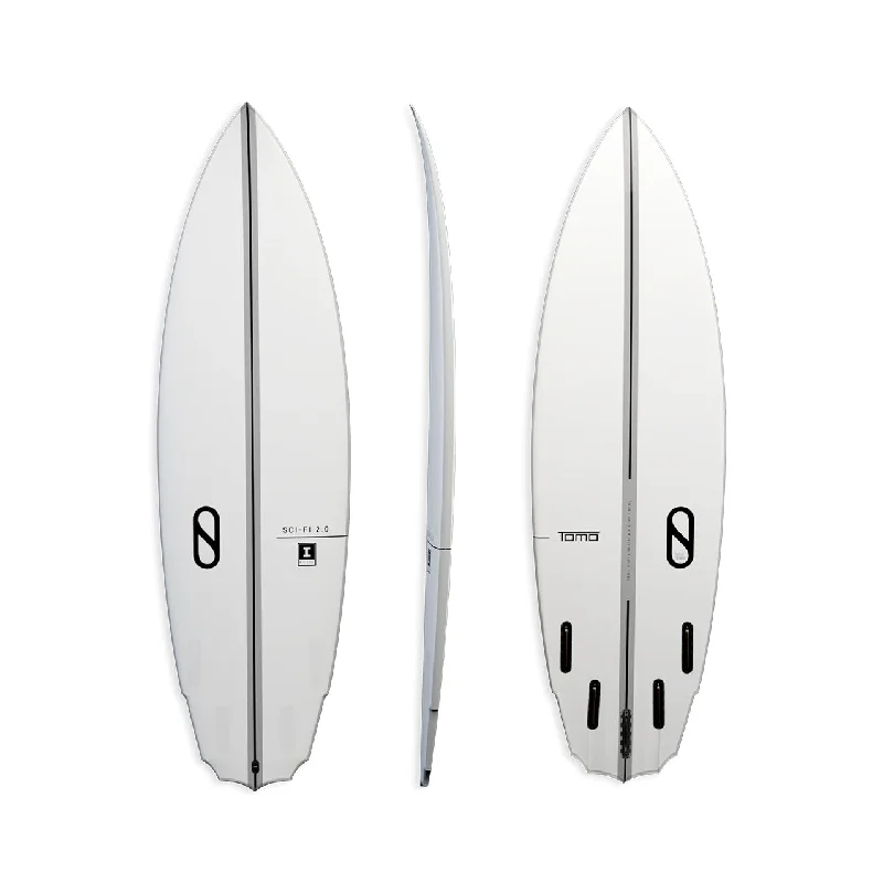 surfboard water-resistant cover for storage-Firewire Sci-Fi 2.0 - Ibolic - White - Futures (5 fin setup)