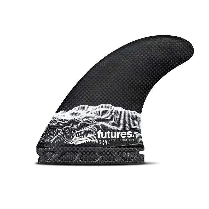 surfboard fins for enhanced drive-Futures Fins Vapor Core F8 Thruster Surfboard Fin