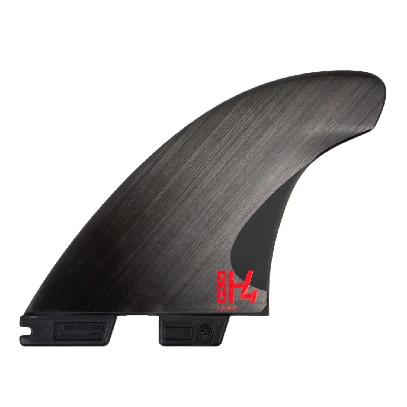 surfboard fins for more efficient wave riding-FCS II H4 TRI FIN