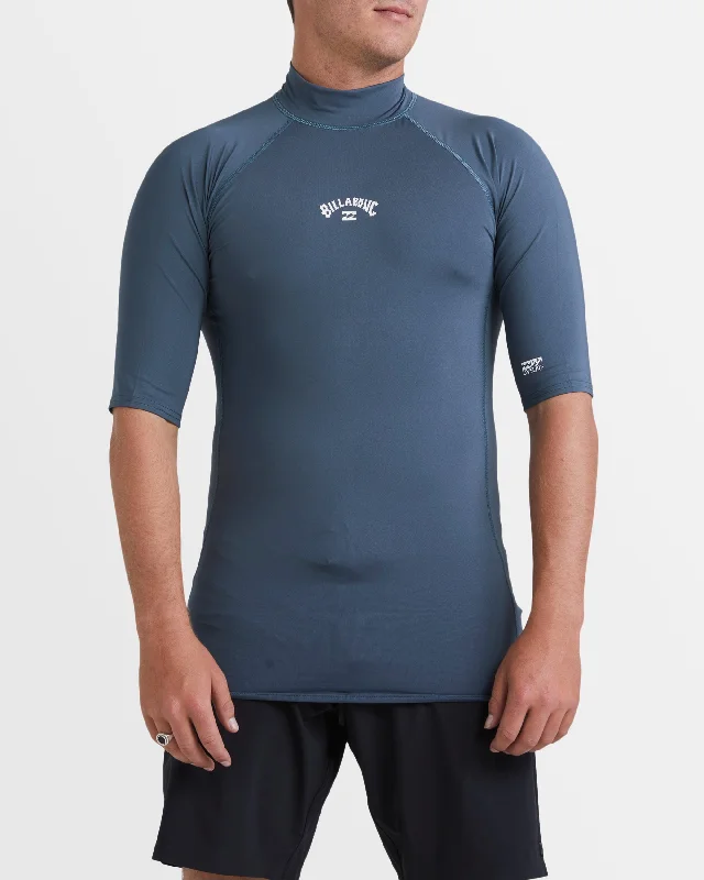 surf clothing for maintaining body temperature-Mens All Day Arch Rash Vest