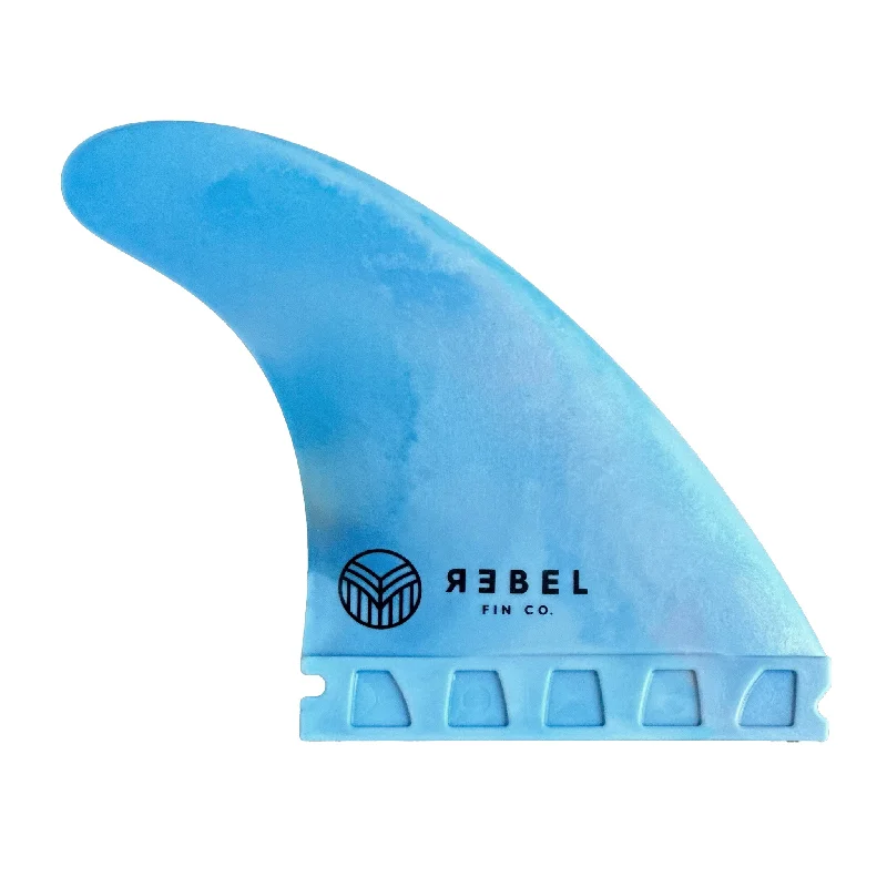 surfboard fins for better control in fast waves-MARBLE THRUSTER FINS - Futures - recycelte glasfaserverstärkte Materialien