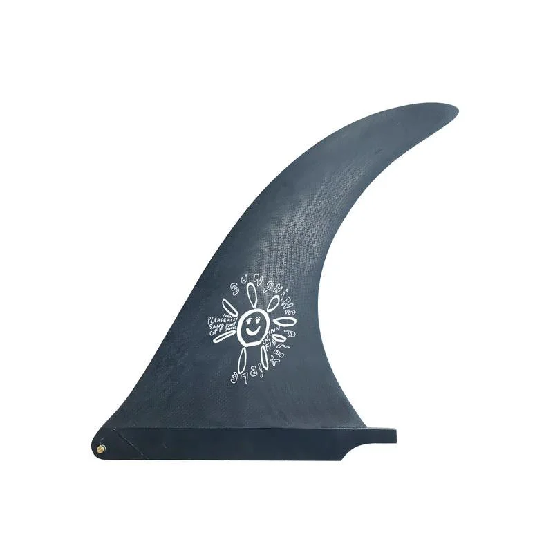 surfboard fins for enhanced carving ability-Captain Fin Alex Knost Sunshine 10" Longboard Fin - Navy