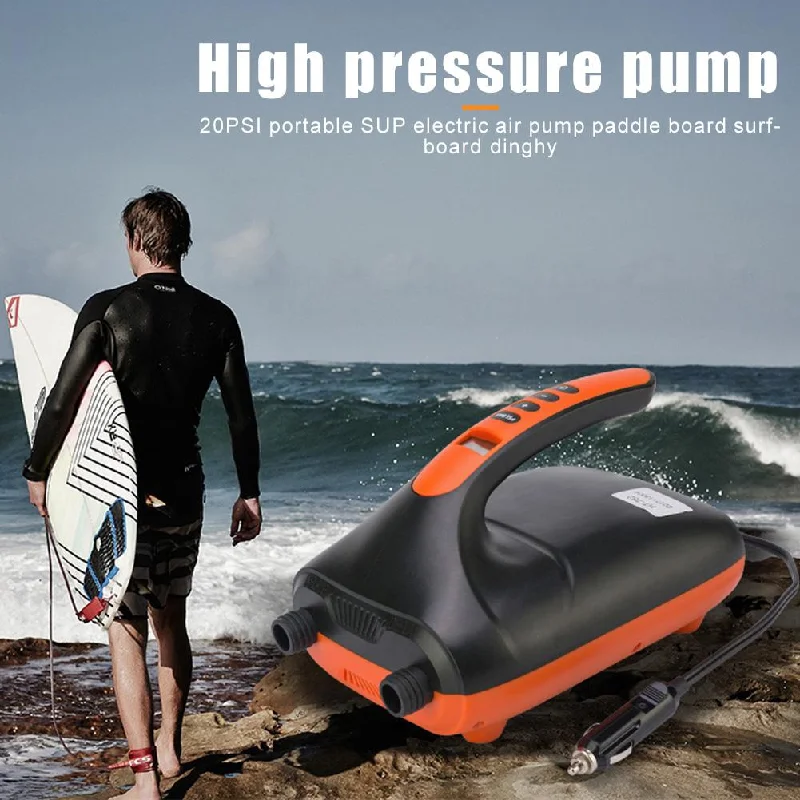 surf clothing with breathable mesh panels-SUP Electric Air Pump Lightweights surfboards