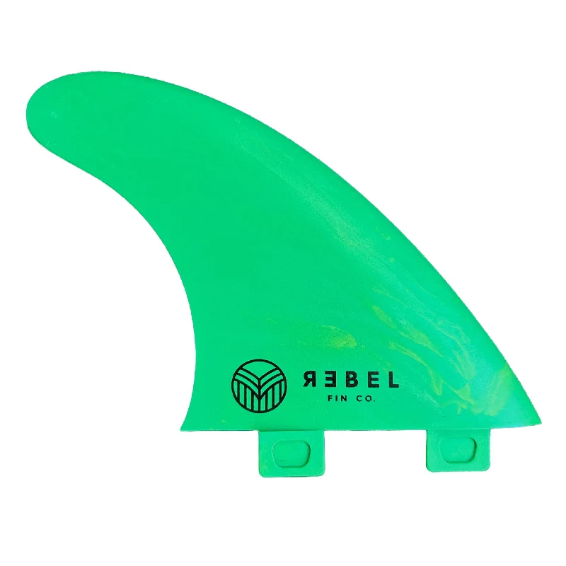 surfboard fins for all-surf conditions-MARBLE THRUSTER FINS - FCS 1 - recycelte glasfaserverstärkte Materialien