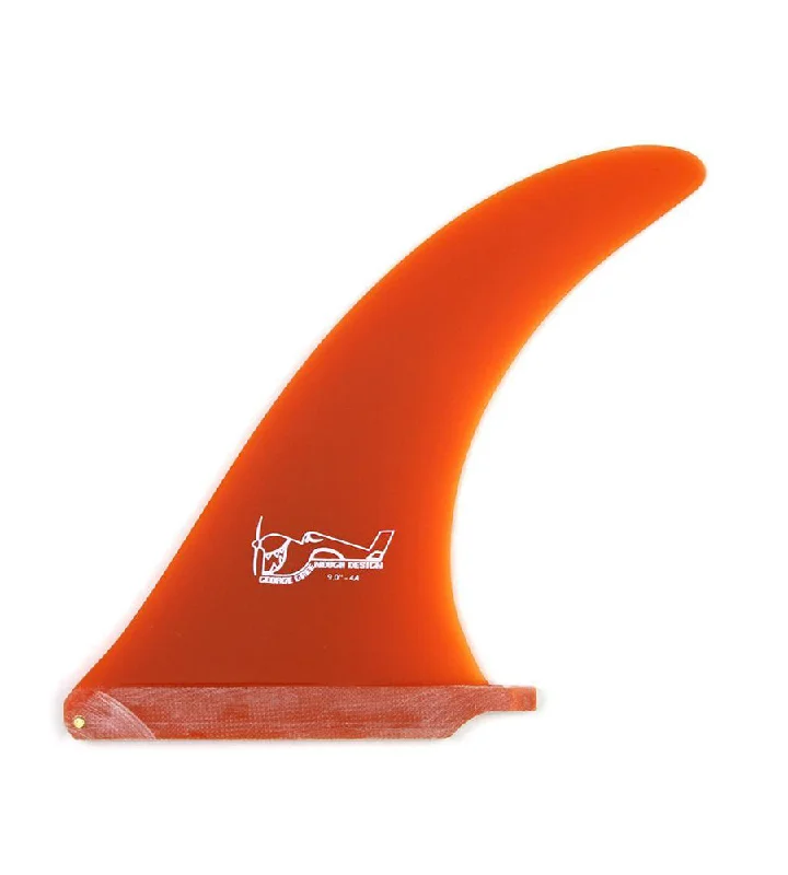 surfboard fins for better control in fast waves-Greenough 4A Orange 9