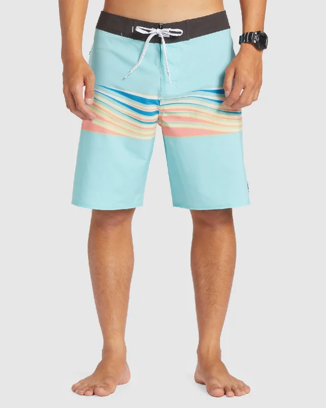 surf clothing for beach hikes-Mens Surfsilk Air Brush 19" Boardshorts