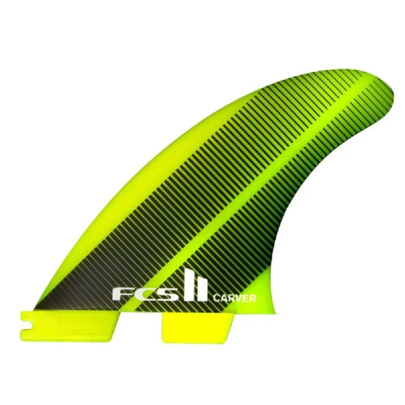 surfboard fins for smaller boards-FCS II - CARVER NEO GLASS TRI FINS