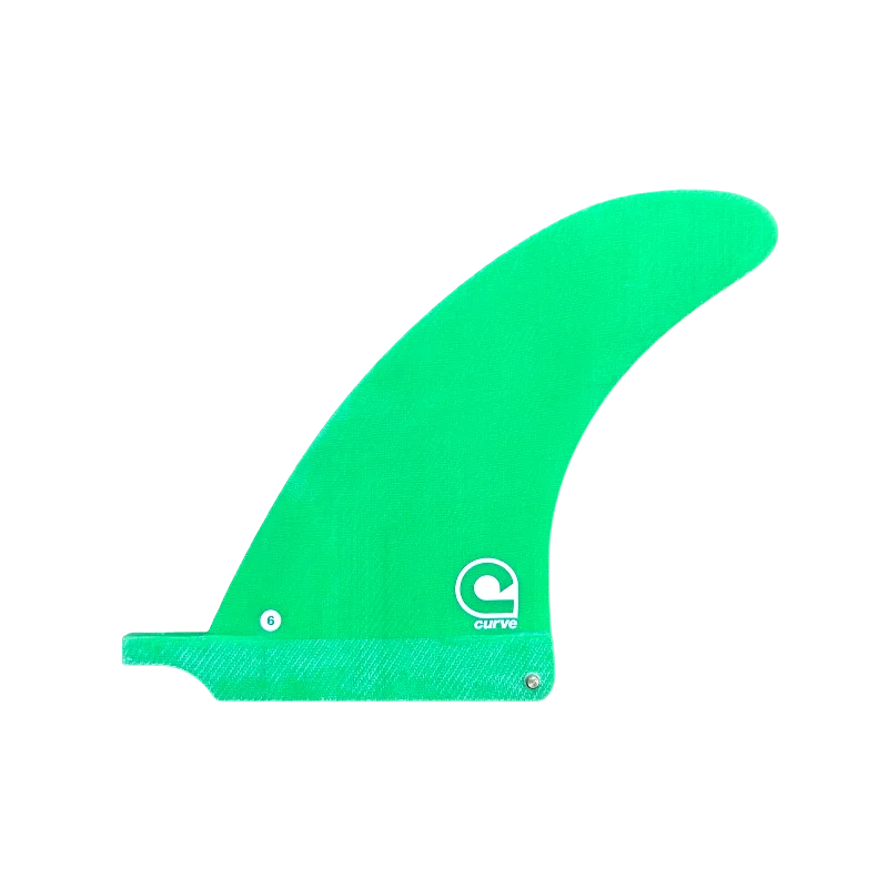 longboard surfboards for speed and style in small surf-Surfboard Fin Longboard Classic Fibreglass - Coloured 6.0