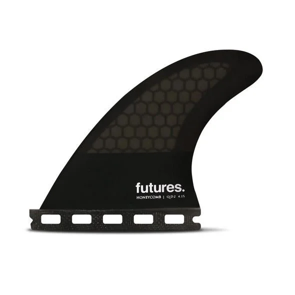 surfboard fins for enhanced drive-Futures Fins QD2 4.15" Symmetrical Quad Rear Fins