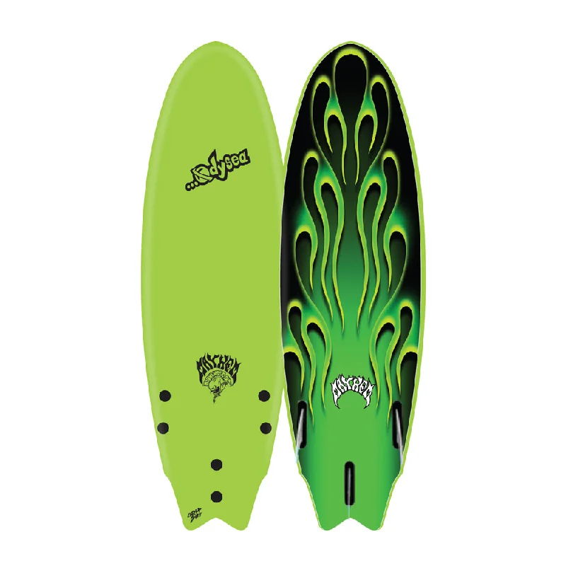 surfboard tail protectors for added durability-...Lost 6'5'' RNF - Green