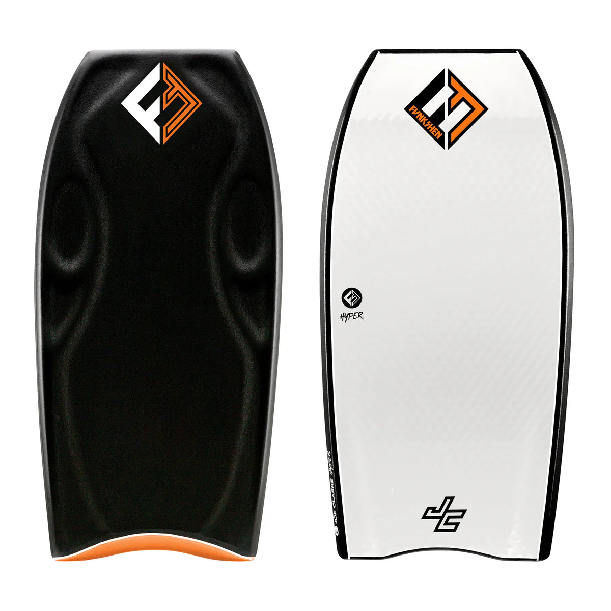 longboard surfboards with reliable traction-Funkshen Joe Clarke Hyper D12 42"