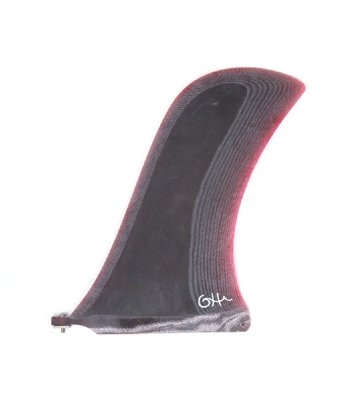 surfboard fins with stiff flex for more speed-Gato Heroi H Fin (Wine)