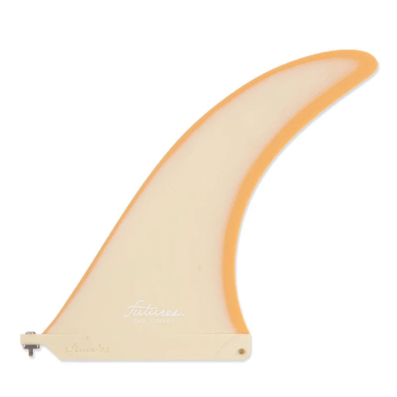 surfboard fins with adjustable height-Zack Flores Flex 9.5"