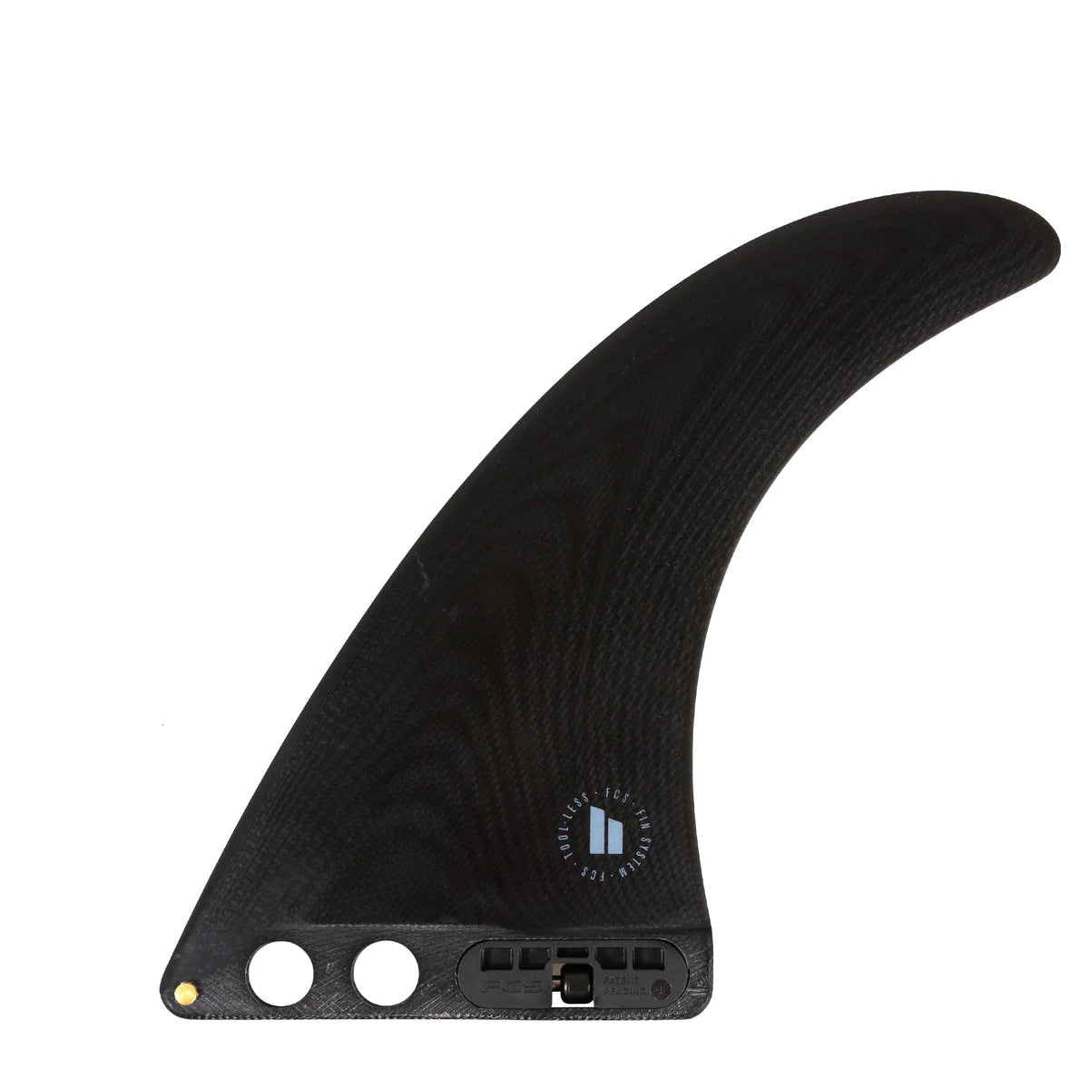 surfboard fins with maximum grip on turns-Connect Performance Glass 8" - Black