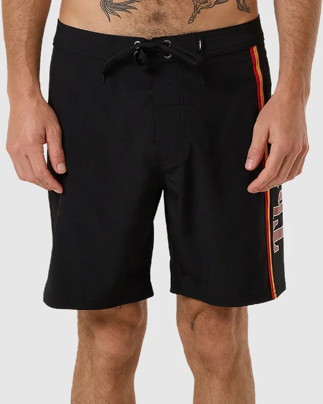 surf clothing with water repellent coating-MENS NEVER STOP BOARDSHORT