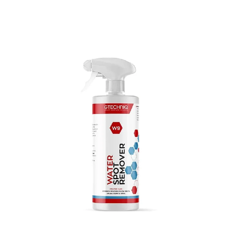 surf clothing with ventilation for breathability-Gtechniq W9 Water Spot Remover 500ml