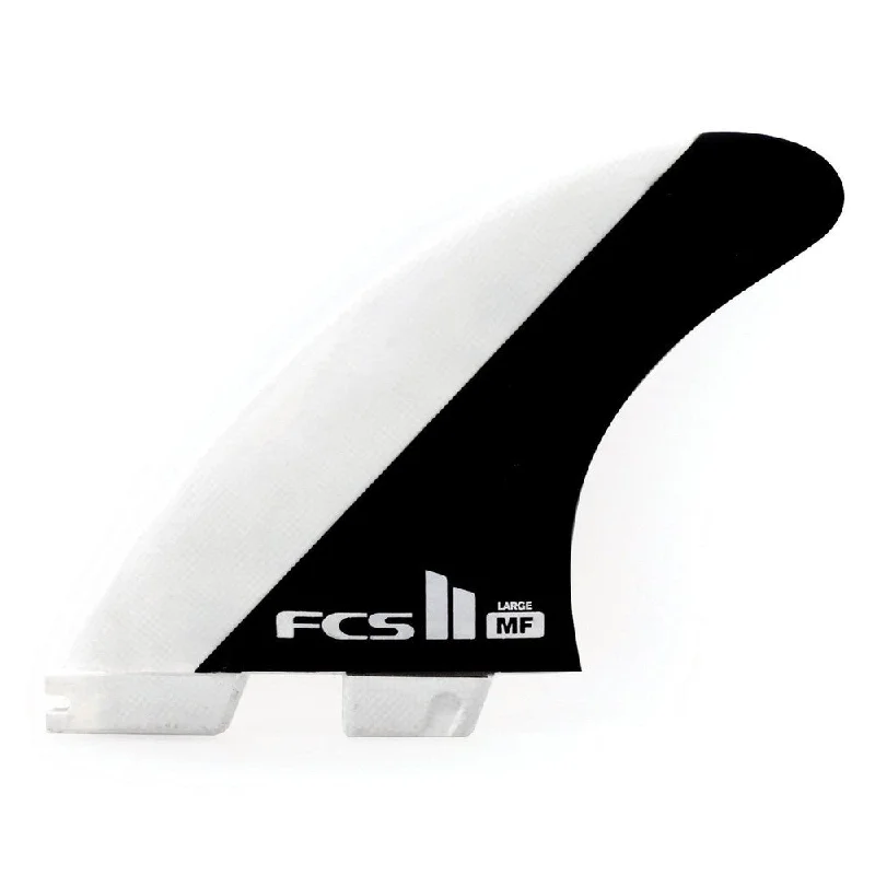 surfboard fins with stiff flex for more speed-FCS II MF PC Tri Fin Set - Medium