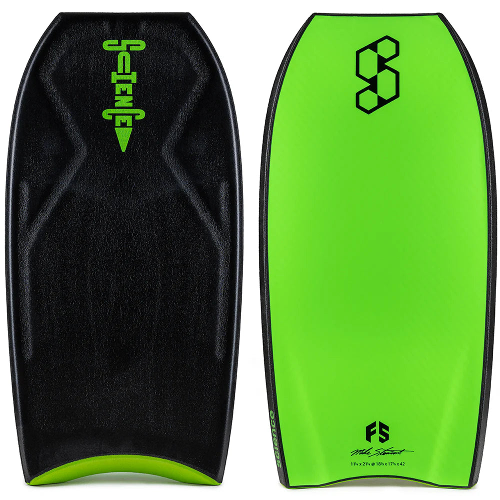 best longboard surfboards for high-performance beginners-Science ProVflex - Black Green