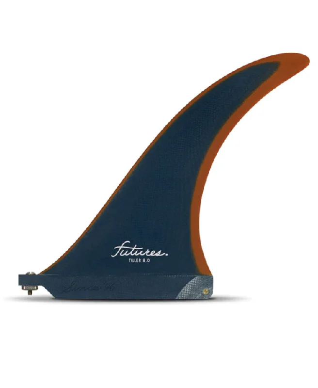 surfboard fins for quick acceleration-FUTURES TILLER 8" SINGLE FIN