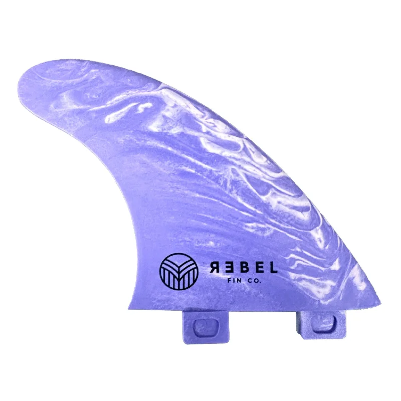 surfboard fins for surfers looking to improve-MARBLE THRUSTER FINS - FCS 1 - recycelte glasfaserverstärkte Materialien