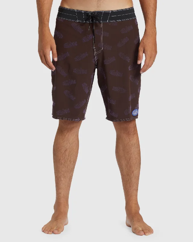 surf clothing with moisture-wicking properties-Mens Core Lord Pro 20" Boardshorts