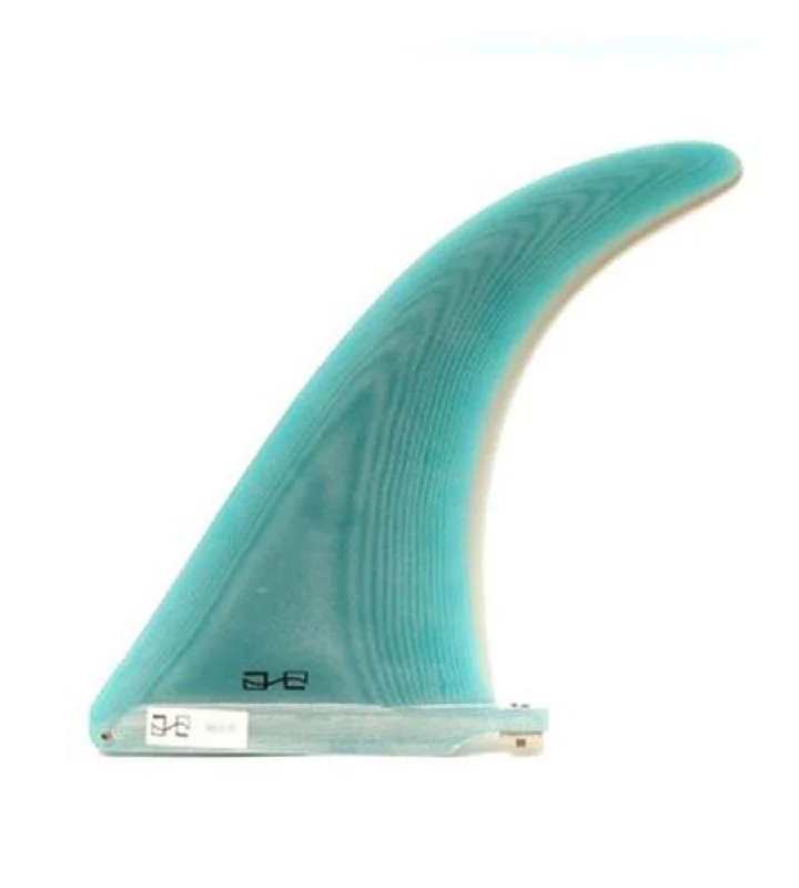 surfboard fins with a wide base for more drive-T-Fin Turquoise 9.5