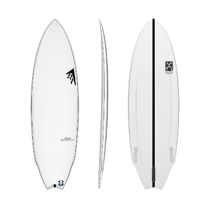 surfboard fin box key for proper installation-5’6” Firewire Midas - Rob Machado - White - LFT - Futures - DISCOUNTED