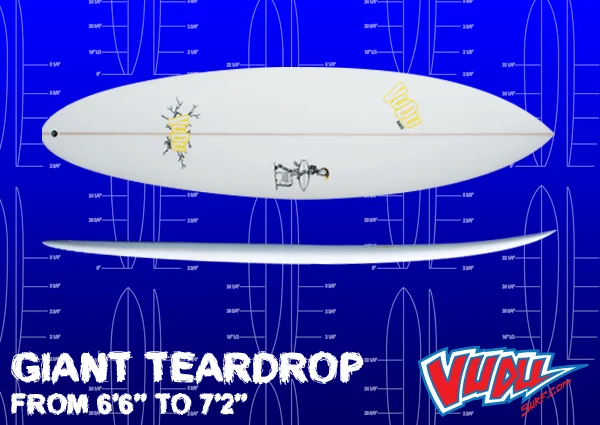 surfboard carrying cases for board safety-Giant Teardrop